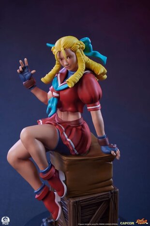 PCS Street Fighter Street Jam Statuen 1/10 Karin & E. Honda PCS Street Fighter Street Jam Statuen 1/10 Karin & E. Honda