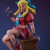 PCS Street Fighter Street Jam Statuen 1/10 Karin & E. Honda