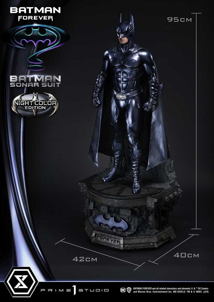 Prime 1 Studio Batman Forever Museum Masterline Series Statue 1/3 Batman Sonar Suit Night Color Edition 95 cm Prime 1 Studio Batman Forever Museum Masterline Series Statue 1/3 Batman Sonar Suit Night Color Edition 95 cm