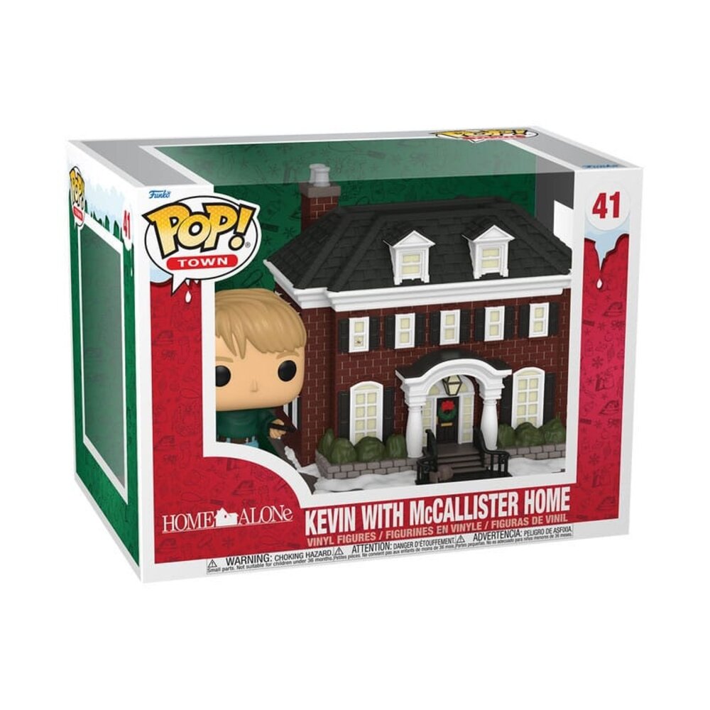 Funko Home Alone POP! Town Vinyl Figure Kevin with McCallister Home #41 Funko Home Alone POP! Town Vinyl Figure Kevin with McCallister Home #41