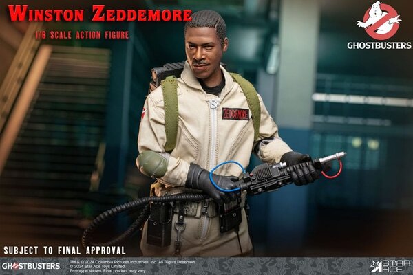 Star Ace Toys Ghostbusters (1984) Action Figure 1/6 Winston Zeddemore 30 cm Star Ace Toys Ghostbusters (1984) Action Figure 1/6 Winston Zeddemore 30 cm