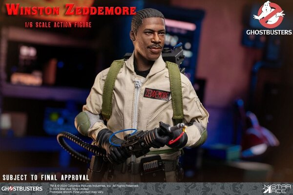 Star Ace Toys Ghostbusters (1984) Action Figure 1/6 Winston Zeddemore 30 cm Star Ace Toys Ghostbusters (1984) Action Figure 1/6 Winston Zeddemore 30 cm