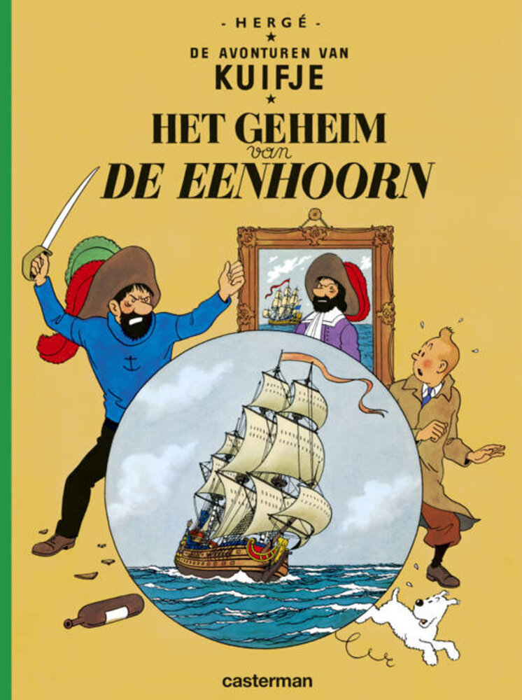 Casterman Het Geheim van de Eenhoorn Stripboek Casterman Het Geheim van de Eenhoorn Stripboek