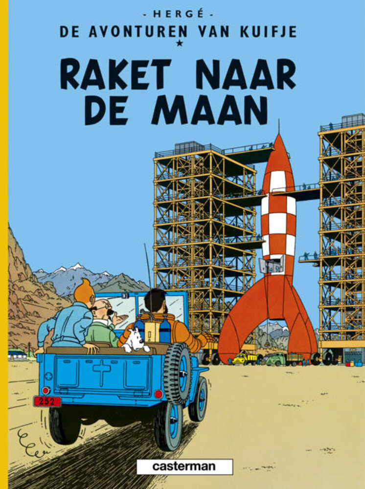 Casterman Raket naar de Maan Stripboek Casterman Raket naar de Maan Stripboek