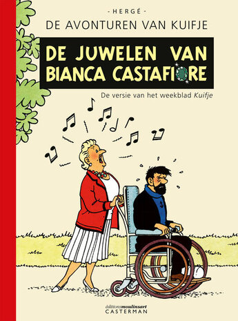 Casterman De Juwelen van Bianca Castafiore (weekblad Kuifje) Stripboek Casterman De Juwelen van Bianca Castafiore (weekblad Kuifje) Stripboek