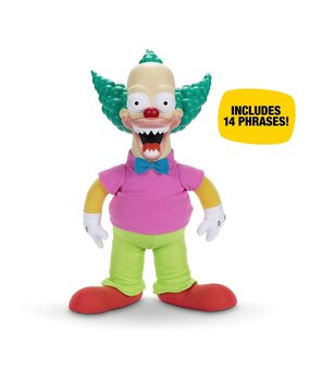 Jakks Pacific The Simpsons Krusty Talking Plush 44 cm Jakks Pacific The Simpsons Krusty Talking Plush 44 cm