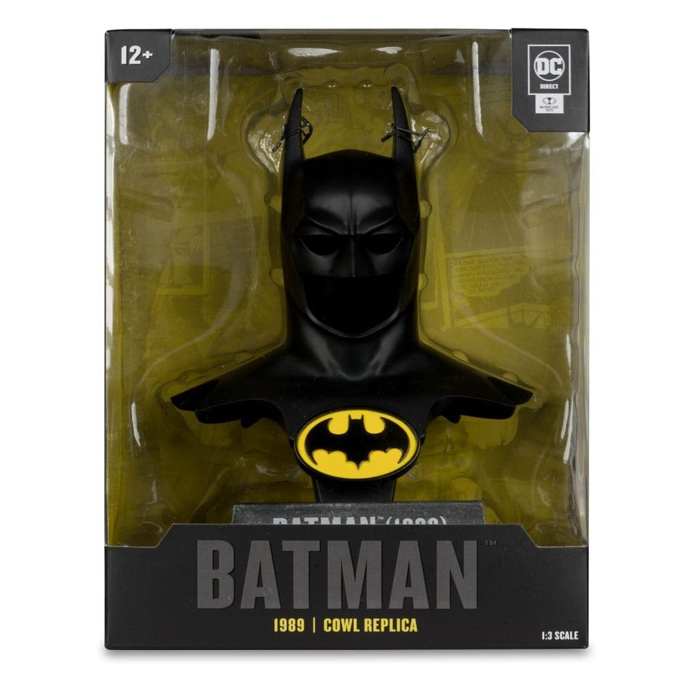McFarlane Toys Batman 1989 DC Direct Mini Replica 1/3 Batman Cowl 18 cm McFarlane Toys Batman 1989 DC Direct Mini Replica 1/3 Batman Cowl 18 cm