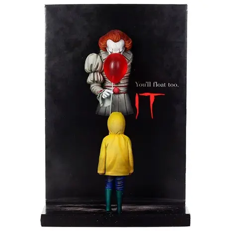 SD Toys It Poster PVC Figure Pennywise & Georgie 20 cm SD Toys It Poster PVC Figure Pennywise & Georgie 20 cm