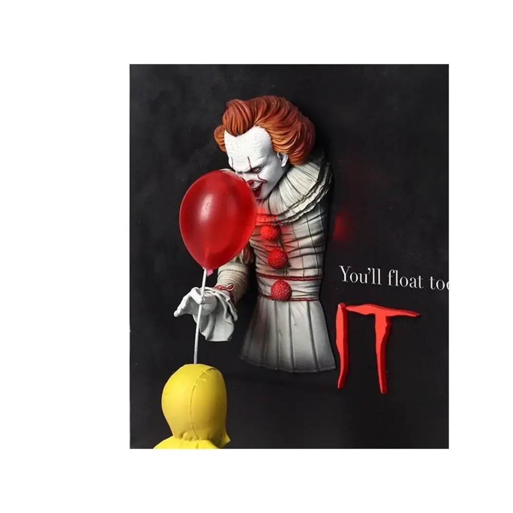 SD Toys It Poster PVC Figure Pennywise & Georgie 20 cm SD Toys It Poster PVC Figure Pennywise & Georgie 20 cm