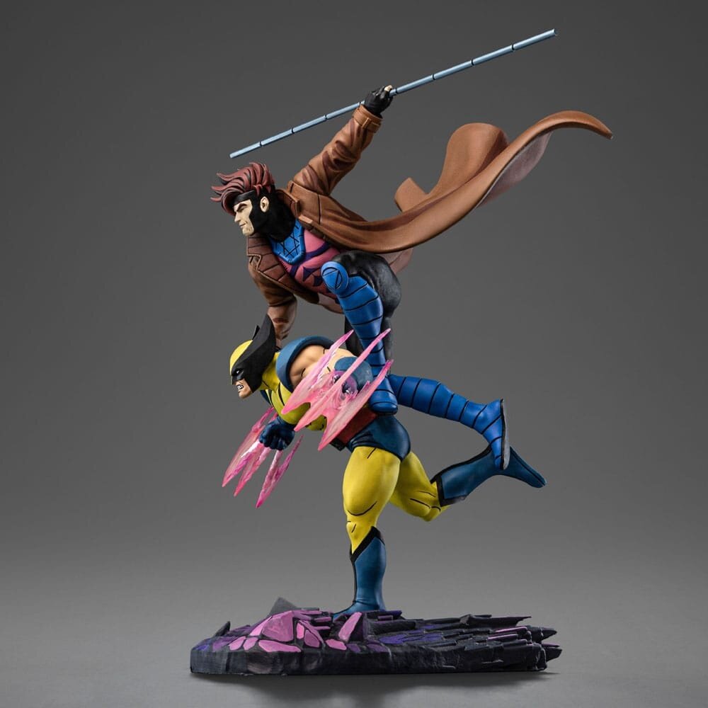 Iron Studios Marvel Deluxe Art Scale Statue 1/10 X-Men´97 Gambit & Wolverine 29 cm Iron Studios Marvel Deluxe Art Scale Statue 1/10 X-Men´97 Gambit & Wolverine 29 cm
