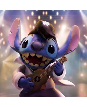 Iron Studios Lilo & Stitch Art Scale Statue 1/10 Stitch King of Rock 17 cm Iron Studios Lilo & Stitch Art Scale Statue 1/10 Stitch King of Rock 17 cm