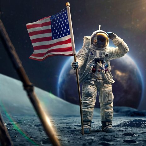 Iron Studios NASA Art Scale Statue 1/10 Apollo 11 Astronaut 23 cm Iron Studios NASA Art Scale Statue 1/10 Apollo 11 Astronaut 23 cm