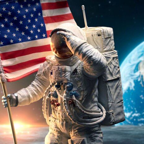 Iron Studios NASA Art Scale Statue 1/10 Apollo 11 Astronaut 23 cm Iron Studios NASA Art Scale Statue 1/10 Apollo 11 Astronaut 23 cm