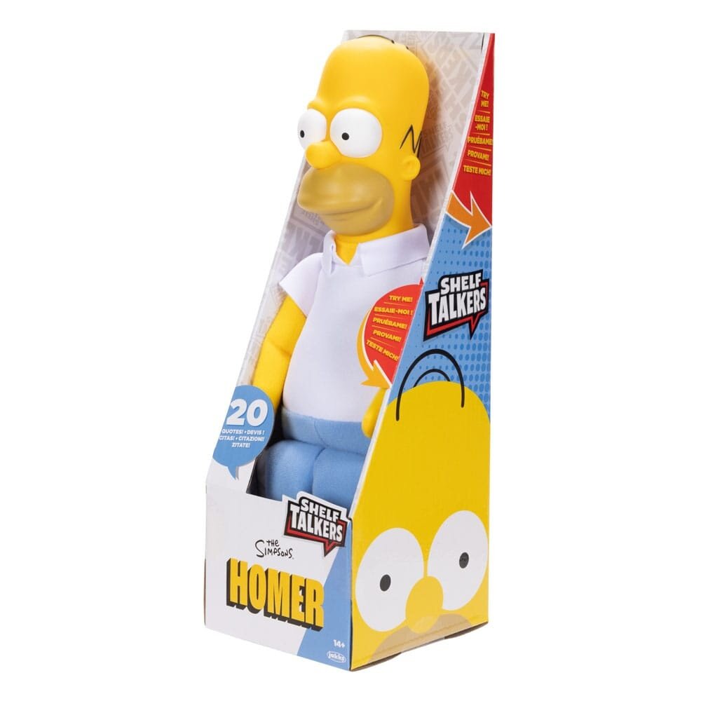 Jakks Pacific The Simpsons Homer Simpson Sprekende Knuffel 33 cm Jakks Pacific The Simpsons Homer Simpson Sprekende Knuffel 33 cm