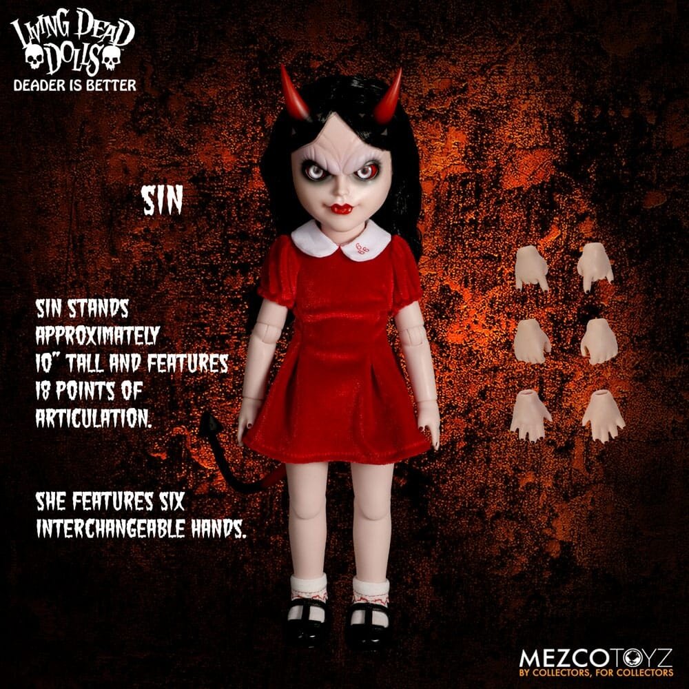 Mezco Toyz The Return of the Living Dead Dolls Doll Sin 25 cm Mezco Toyz The Return of the Living Dead Dolls Doll Sin 25 cm