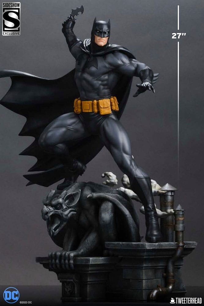 Tweeterhead DC Comics Maquette 1/4 Batman (Black and Gray Edition) 66 cm Tweeterhead DC Comics Maquette 1/4 Batman (Black and Gray Edition) 66 cm