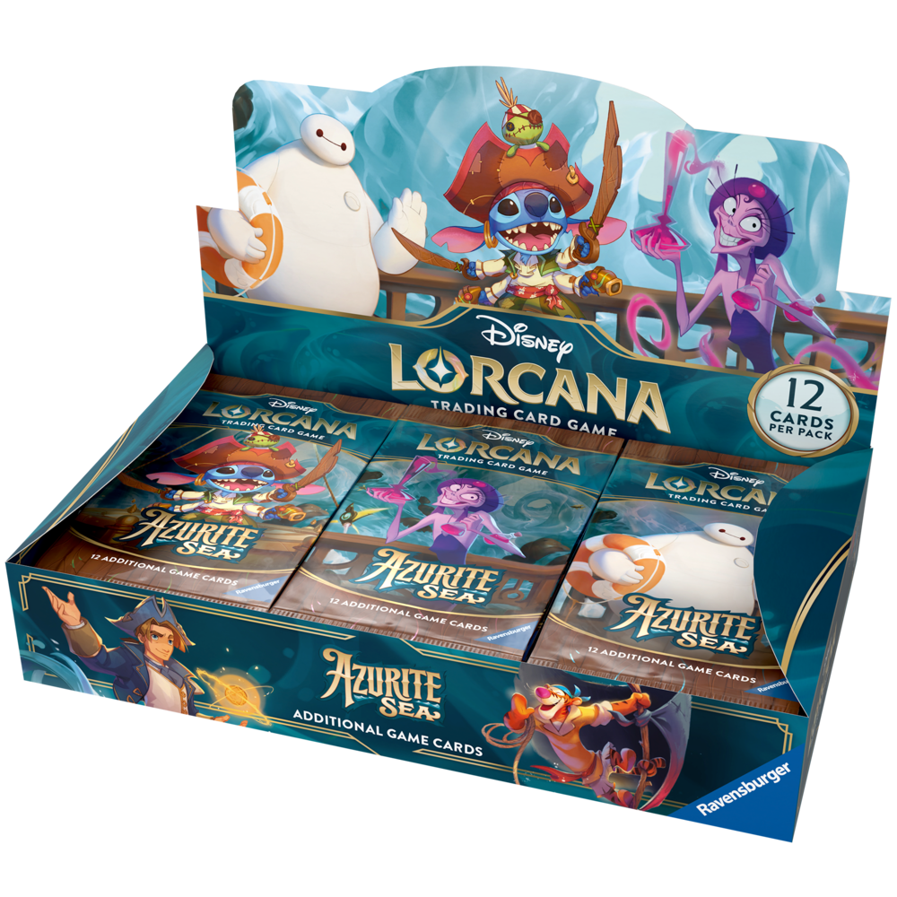 Ravensburger Disney Lorcana: Azurite Sea Boosterbox Ravensburger Disney Lorcana: Azurite Sea Boosterbox