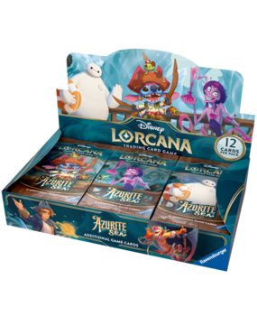 Ravensburger Disney Lorcana: Azurite Sea Boosterbox Ravensburger Disney Lorcana: Azurite Sea Boosterbox