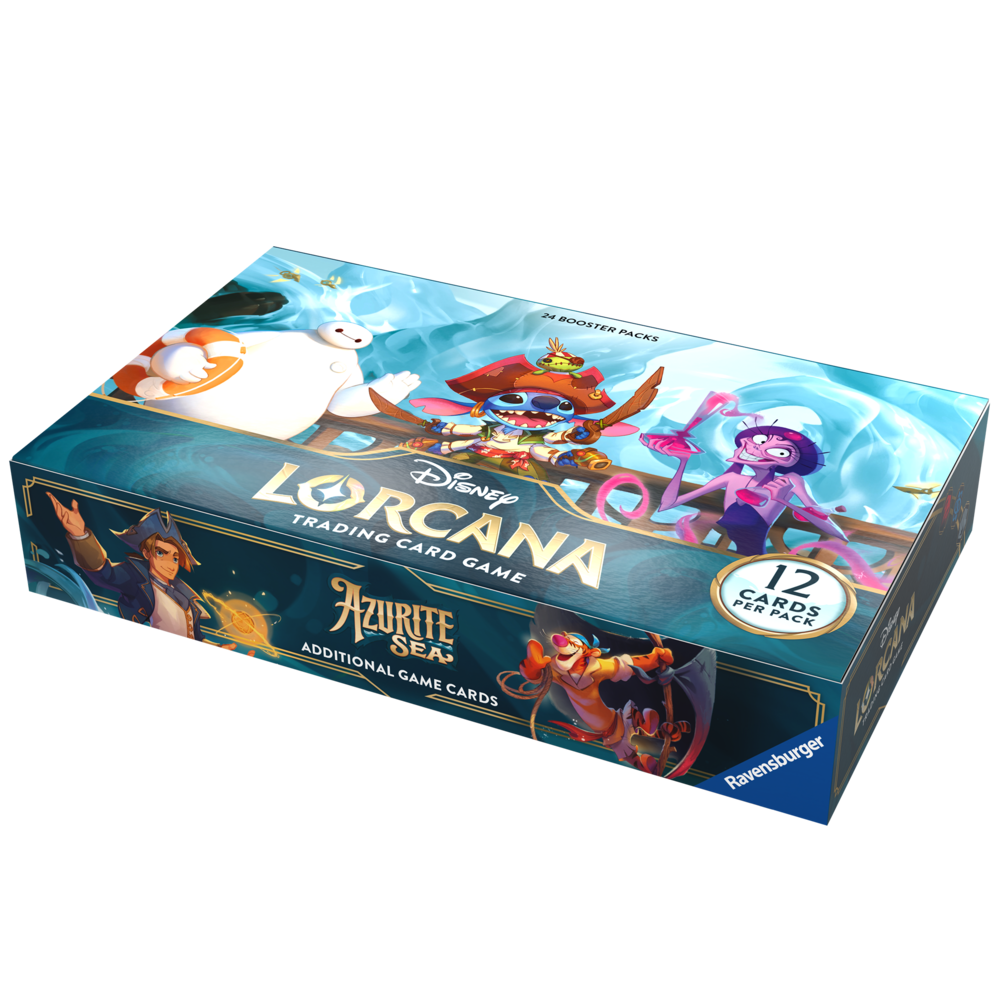 Ravensburger Disney Lorcana: Azurite Sea Boosterbox Ravensburger Disney Lorcana: Azurite Sea Boosterbox
