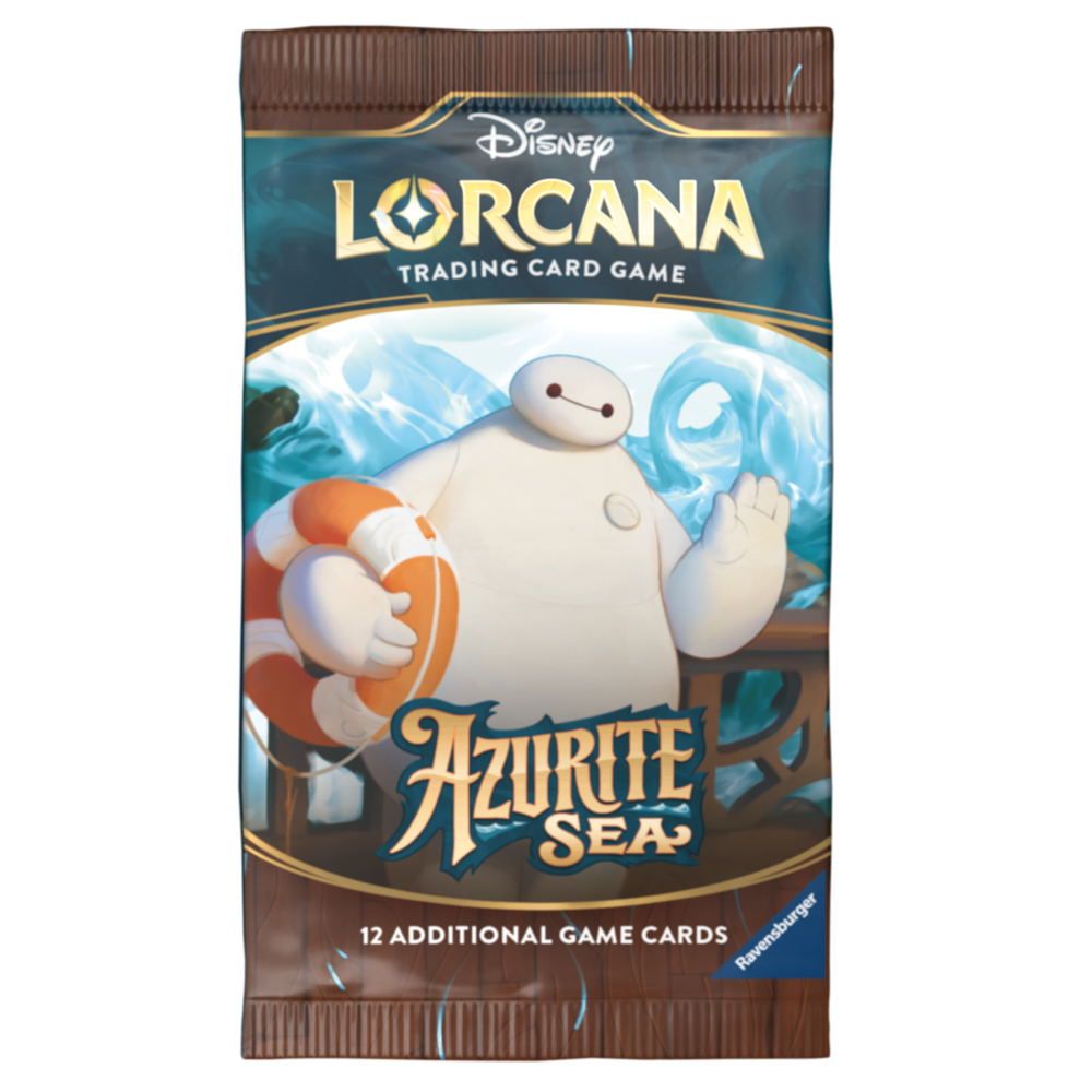 Ravensburger Disney Lorcana: Azurite Sea Booster Ravensburger Disney Lorcana: Azurite Sea Booster