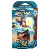 Ravensburger Disney Lorcana: Azurite Sea Jim Hawkins & Tiger Starter Deck Ravensburger Disney Lorcana: Azurite Sea Jim Hawkins & Tiger Starter Deck