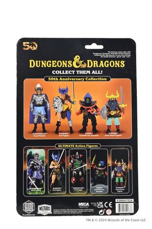 Neca Dungeons and Dragons Scale Action Figure 50th Anniversary Zarak on Blister Card 18 cm Neca Dungeons and Dragons Scale Action Figure 50th Anniversary Zarak on Blister Card 18 cm