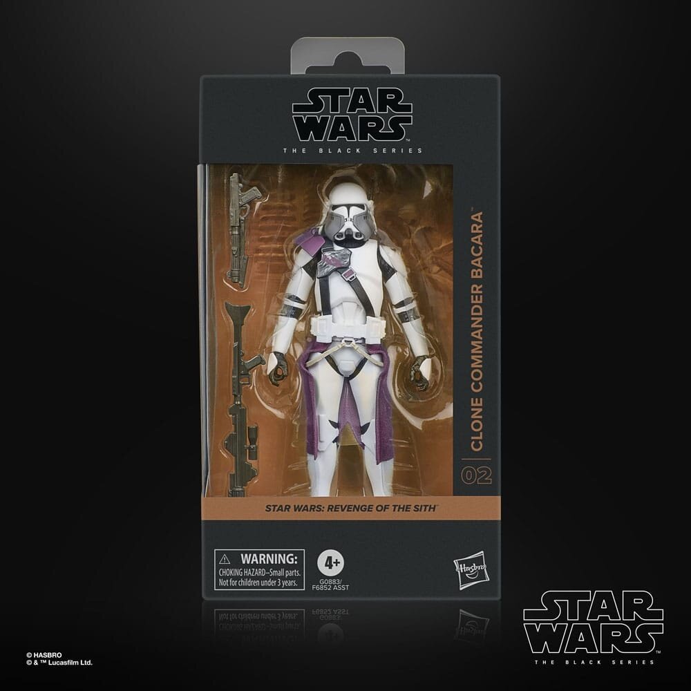 Hasbro Star Wars Episode III Black Series Action Figure Commander Bacara 15 cm Hasbro Star Wars Episode III Black Series Action Figure Commander Bacara 15 cm