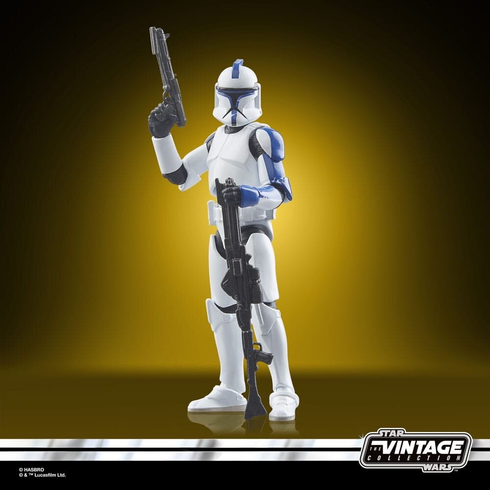 Hasbro Star Wars: Ahsoka Vintage Collection Action Figure Clone Trooper Lieutnant (Teth) 10 cm Hasbro Star Wars: Ahsoka Vintage Collection Action Figure Clone Trooper Lieutnant (Teth) 10 cm