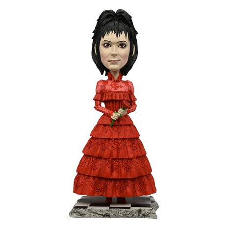 Neca Beetlejuice Beetlejuice Head Knocker Bobble-Head Lydia Wedding 20 cm Neca Beetlejuice Beetlejuice Head Knocker Bobble-Head Lydia Wedding 20 cm