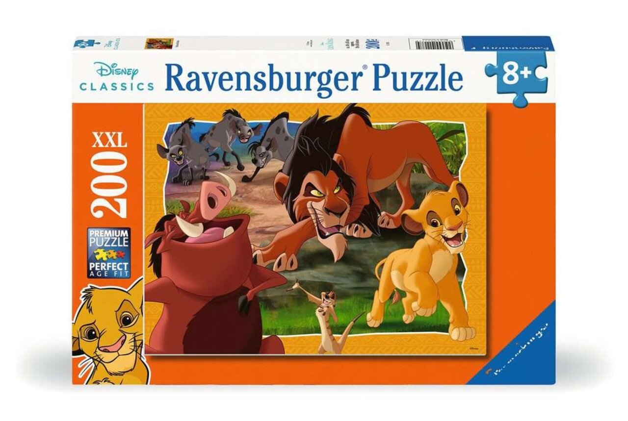 Ravensburger De Leeuwenkoning XXL Puzzel (200 stukken) Ravensburger De Leeuwenkoning XXL Puzzel (200 stukken)