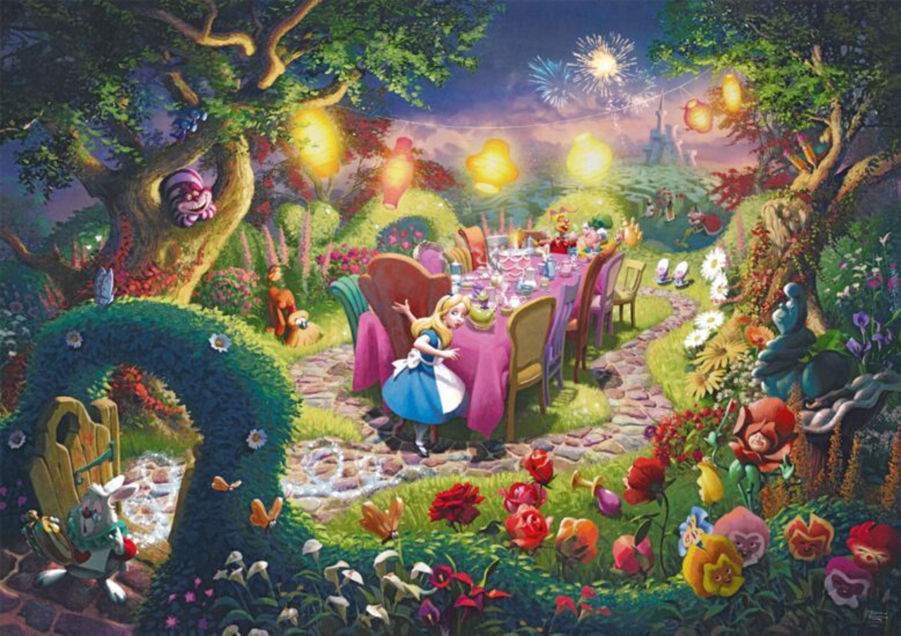 Schmidt Disney Dreams Puzzel Alice Mad Hatters Tea Party (6000 stukken) Schmidt Disney Dreams Puzzel Alice Mad Hatters Tea Party (6000 stukken)