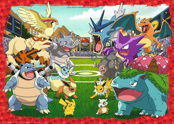 Ravensburger Pokémon Confrontatie Puzzel (1000 stukken) Ravensburger Pokémon Confrontatie Puzzel (1000 stukken)
