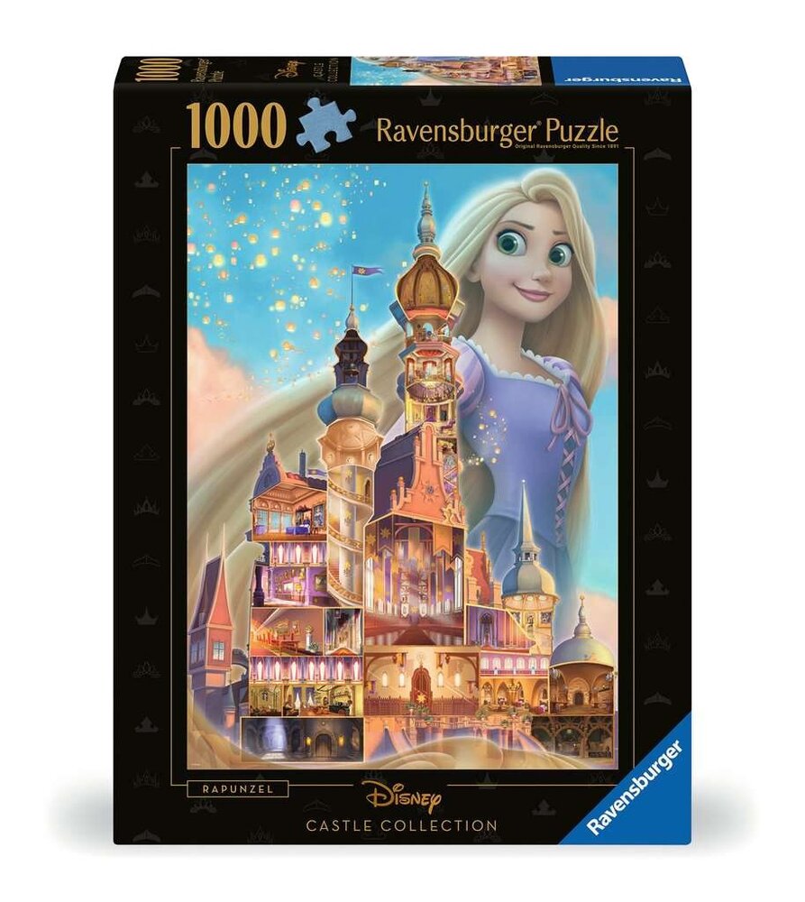 Ravensburger Disney Kastelen Rapunzel Puzzel (1000 stukken) Ravensburger Disney Kastelen Rapunzel Puzzel (1000 stukken)