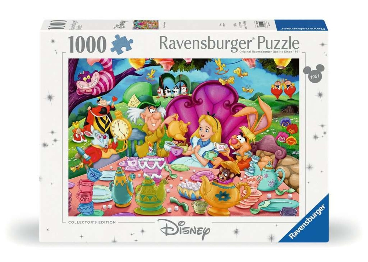 Ravensburger Disney Alice in Wonderland Puzzel (1000 stukken) Ravensburger Disney Alice in Wonderland Puzzel (1000 stukken)