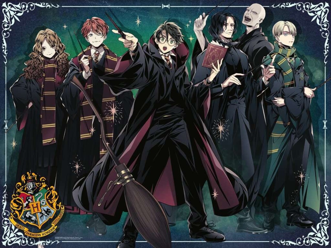 Ravensburger Harry Potter Anime Puzzel (1000 stukken) Ravensburger Harry Potter Anime Puzzel (1000 stukken)