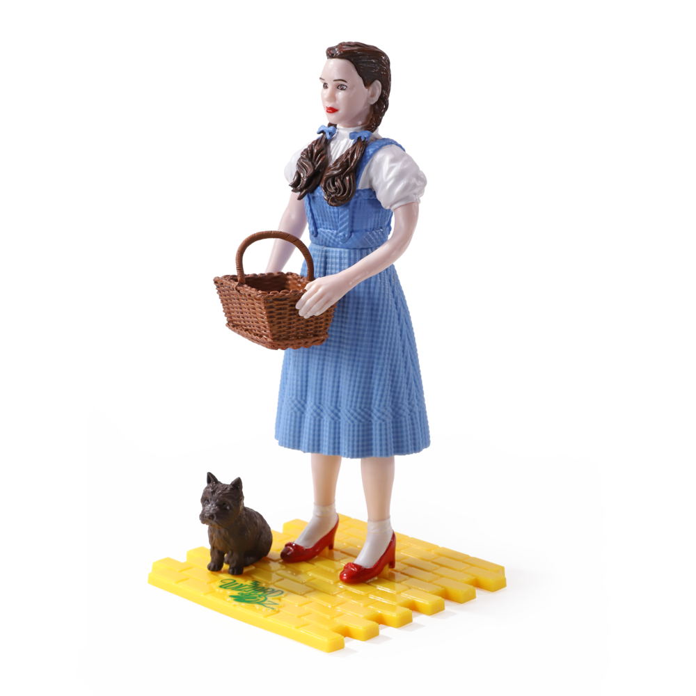 The Noble Collection The Wizard of Oz Bendyfigs Bendable Figure Dorothy (with Toto in his basket) 19 cm The Noble Collection The Wizard of Oz Bendyfigs Bendable Figure Dorothy (with Toto in his basket) 19 cm