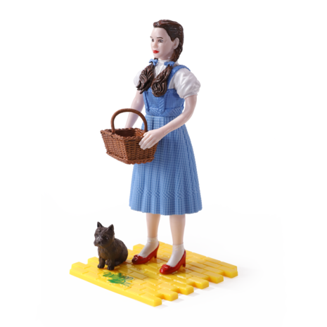 The Noble Collection The Wizard of Oz Bendyfigs Bendable Figure Dorothy (with Toto in his basket) 19 cm The Noble Collection The Wizard of Oz Bendyfigs Bendable Figure Dorothy (with Toto in his basket) 19 cm