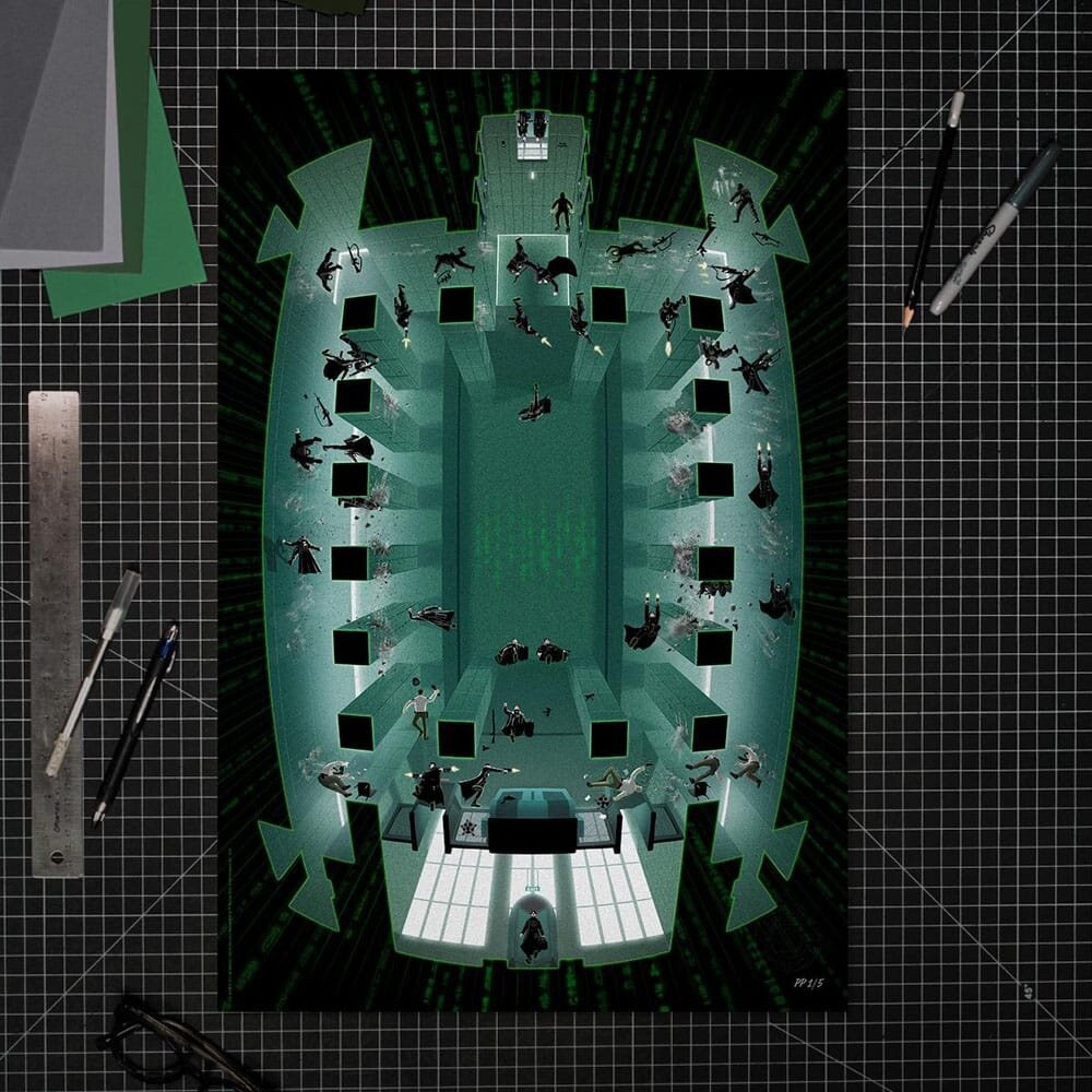 Sideshow Collectibles The Matrix Art Print I Believe I Can Bring Him Back 41 x 61 cm Sideshow Collectibles The Matrix Art Print I Believe I Can Bring Him Back 41 x 61 cm