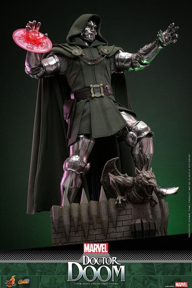 Hot Toys Marvel Comic Masterpiece Action Figure 1/6 Doctor Doom 33 cm Hot Toys Marvel Comic Masterpiece Action Figure 1/6 Doctor Doom 33 cm