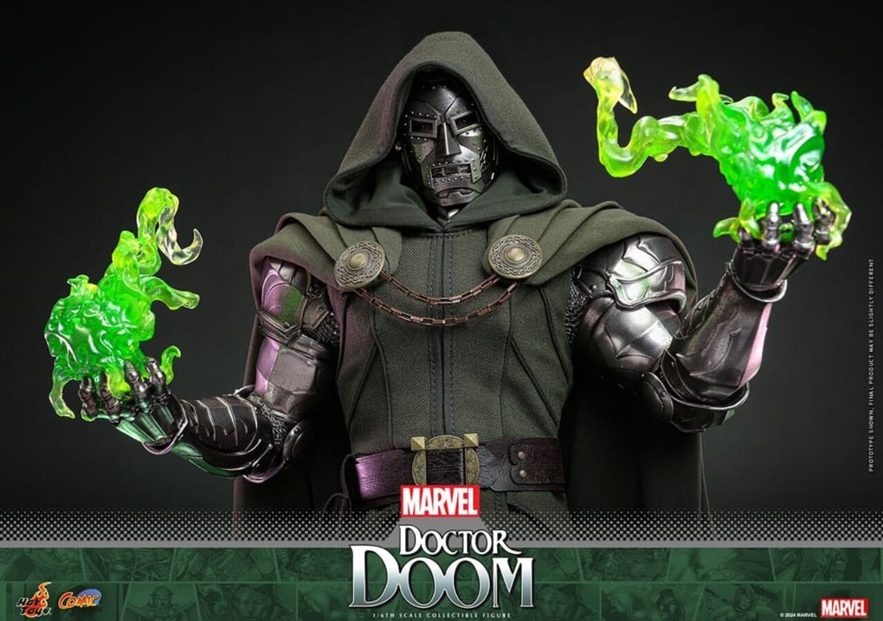 Hot Toys Marvel Comic Masterpiece Action Figure 1/6 Doctor Doom 33 cm Hot Toys Marvel Comic Masterpiece Action Figure 1/6 Doctor Doom 33 cm
