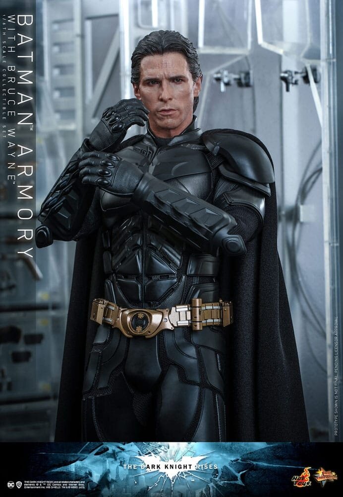 Hot Toys The Dark Knight Rises Movie Masterpiece Action Figures & Diorama 1/6 Batman Armory with Bruce Wayne 30 cm Hot Toys The Dark Knight Rises Movie Masterpiece Action Figures & Diorama 1/6 Batman Armory with Bruce Wayne 30 cm