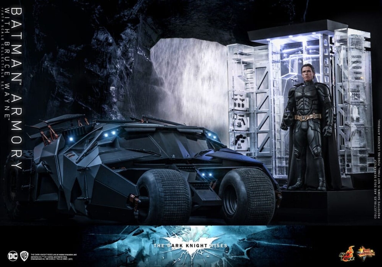 Hot Toys The Dark Knight Rises Movie Masterpiece Action Figures & Diorama 1/6 Batman Armory with Bruce Wayne 30 cm Hot Toys The Dark Knight Rises Movie Masterpiece Action Figures & Diorama 1/6 Batman Armory with Bruce Wayne 30 cm