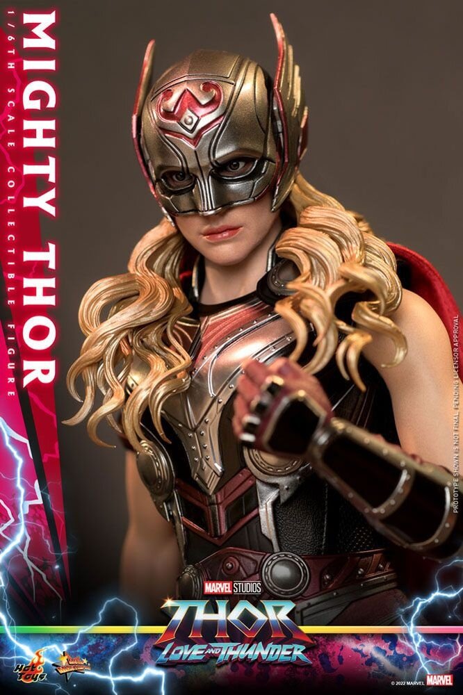 Hot Toys Thor: Love and Thunder Masterpiece Action Figure 1/6 Mighty Thor 29 cm Hot Toys Thor: Love and Thunder Masterpiece Action Figure 1/6 Mighty Thor 29 cm