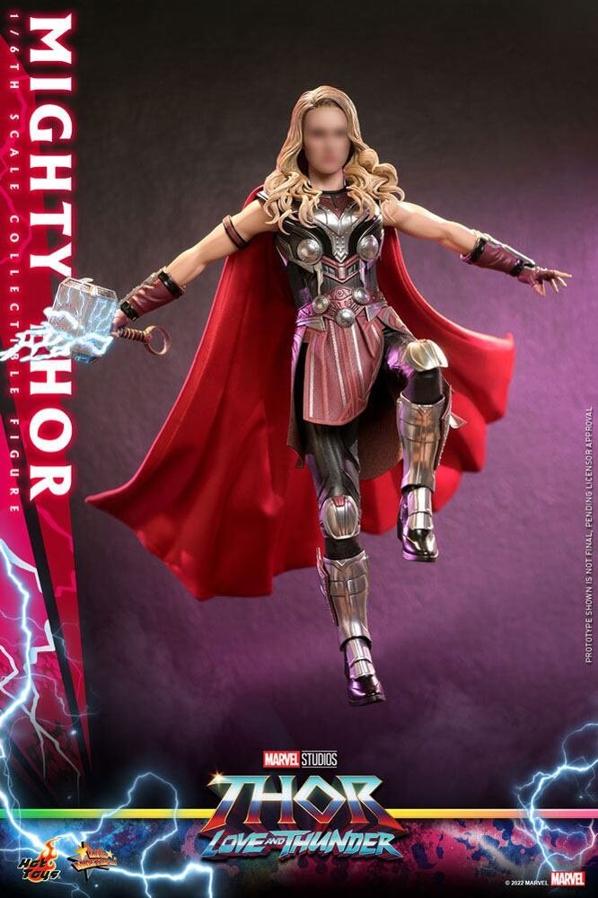 Hot Toys Thor: Love and Thunder Masterpiece Action Figure 1/6 Mighty Thor 29 cm Hot Toys Thor: Love and Thunder Masterpiece Action Figure 1/6 Mighty Thor 29 cm