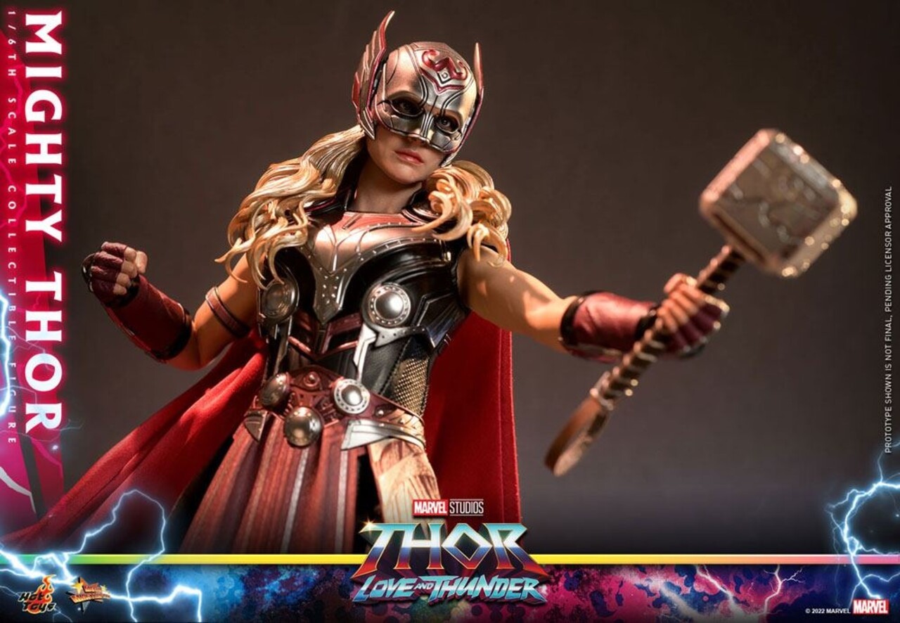 Hot Toys Thor: Love and Thunder Masterpiece Action Figure 1/6 Mighty Thor 29 cm Hot Toys Thor: Love and Thunder Masterpiece Action Figure 1/6 Mighty Thor 29 cm