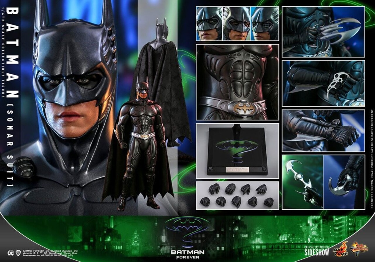 Hot Toys Batman Forever Movie Masterpiece Action Figure 1/6 Batman (Sonar Suit) 30 cm Hot Toys Batman Forever Movie Masterpiece Action Figure 1/6 Batman (Sonar Suit) 30 cm