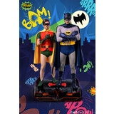 Pure Arts DC Comics Batman 1966 1/4 Statue Batman & Robin 52 cm