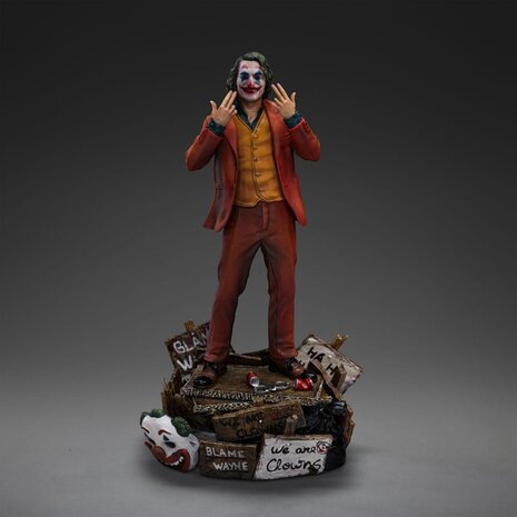Iron Studios DC Comics Art Scale Deluxe Statue 1/10 Joker (Arthur Fleck) 19 cm Iron Studios DC Comics Art Scale Deluxe Statue 1/10 Joker (Arthur Fleck) 19 cm