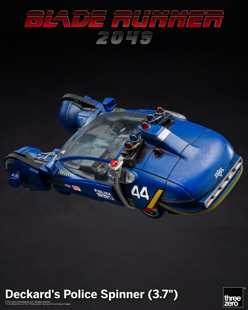 Threezero Blade Runner 2049 Vehicle Deckard's Police Spinner 10 cm Threezero Blade Runner 2049 Vehicle Deckard's Police Spinner 10 cm