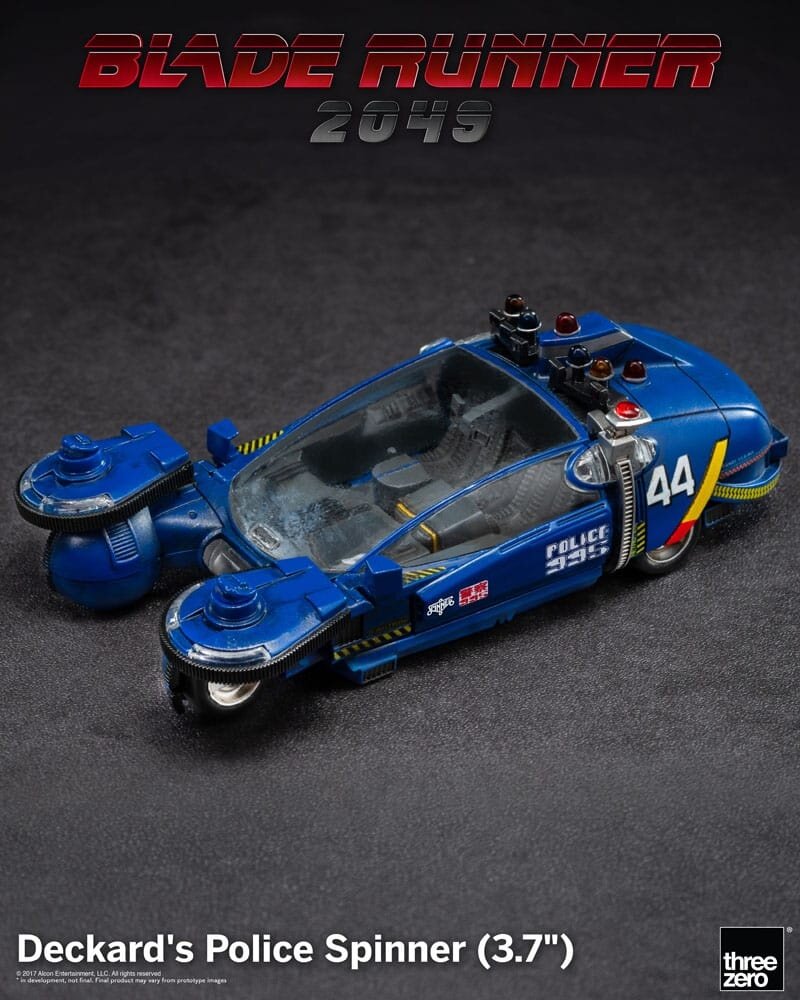 Threezero Blade Runner 2049 Vehicle Deckard's Police Spinner 10 cm Threezero Blade Runner 2049 Vehicle Deckard's Police Spinner 10 cm